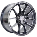 Rueda negra Option Lab R716 Gotham de 18x9,5 +35 5x100 (73,1 mm)