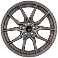 Option Lab R716 Noble Grey Wheel in 18x8.5 +40 5x100 (73.1mm)