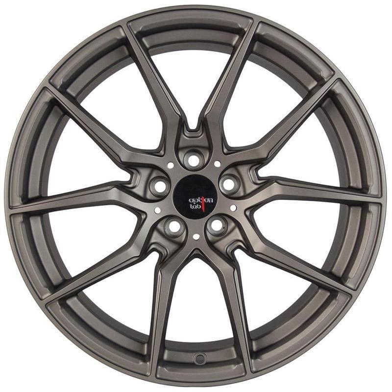 Option Lab R716 Noble Grey Wheel in 18x9.5 +35 5x100 (73.1mm)