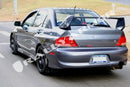 Rally Armor Classic Mud Flap Grey Logo - EVO 8/9/MR