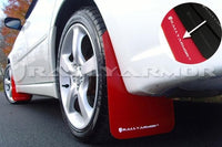 Rally Armor Red UR Mud Flap White Logo - Legacy GT and Outback 05-09