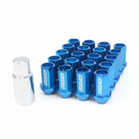 Rays Dura Nut L42 Blue Lug Nuts & Locks - M14x1.5