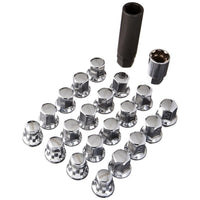 Rays 17HEX Lug Nuts + Locks - Chrome | 12x1.25 (W1712125C)