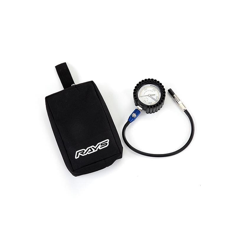 Rays Blue Racing Tire Pressure Gauge in PSI