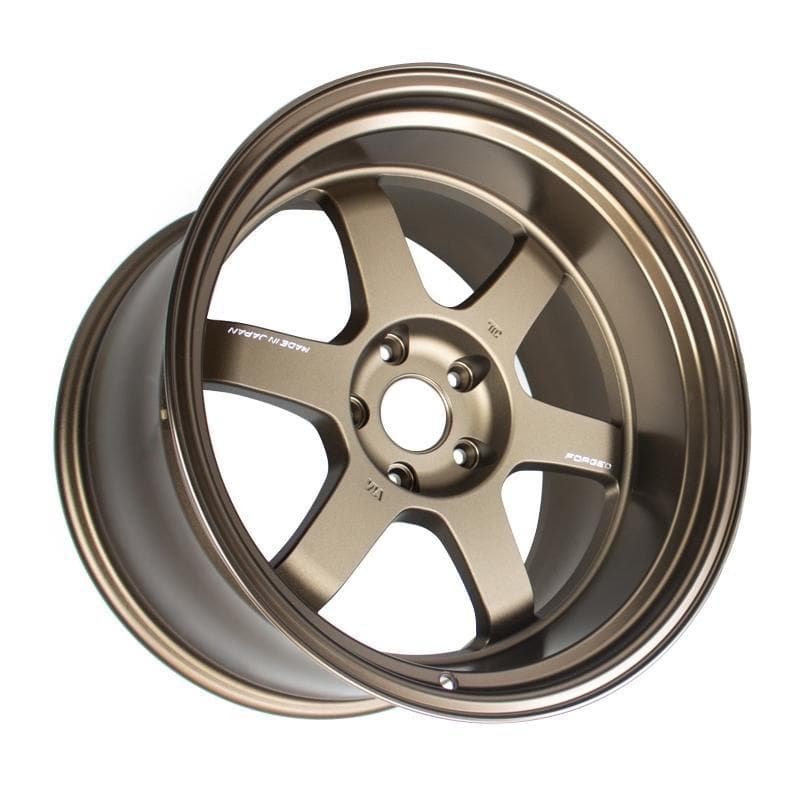 Rays Volk TE37V Mark II 18x11" 5x114.3 -7 offset Wheel in Bronze