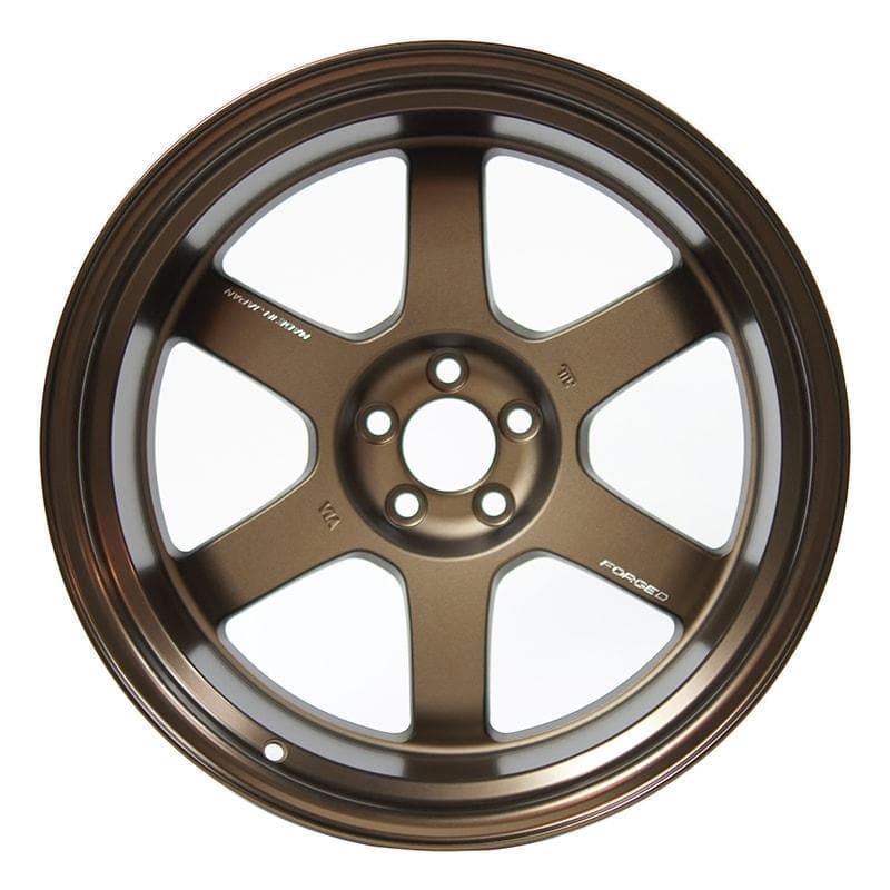 Rays Volk TE37V Mark II 18x11" 5x100 -7 offset - Juego de bronce