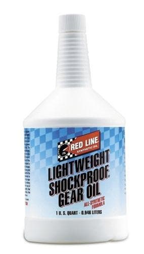 Aceite para engranajes ligero a prueba de golpes Red Line (1 QT) (Caja de 12 unidades)