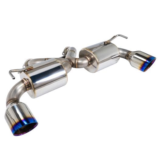 Remark Nissan 370Z V2 Axle-Back + Mid Pipe Burnt Double Wall Tip Exhaust