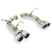 Remark Double Wall Blue Tip Axle-back Muffler Deletes 2015+ Subaru WRX & WRX STI