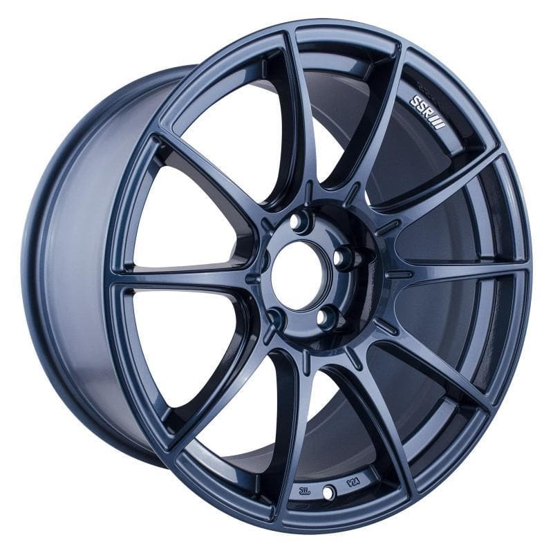 Rueda SSR GTX01 18x9.5 +22 5x114.3 - Azul Gunmetal