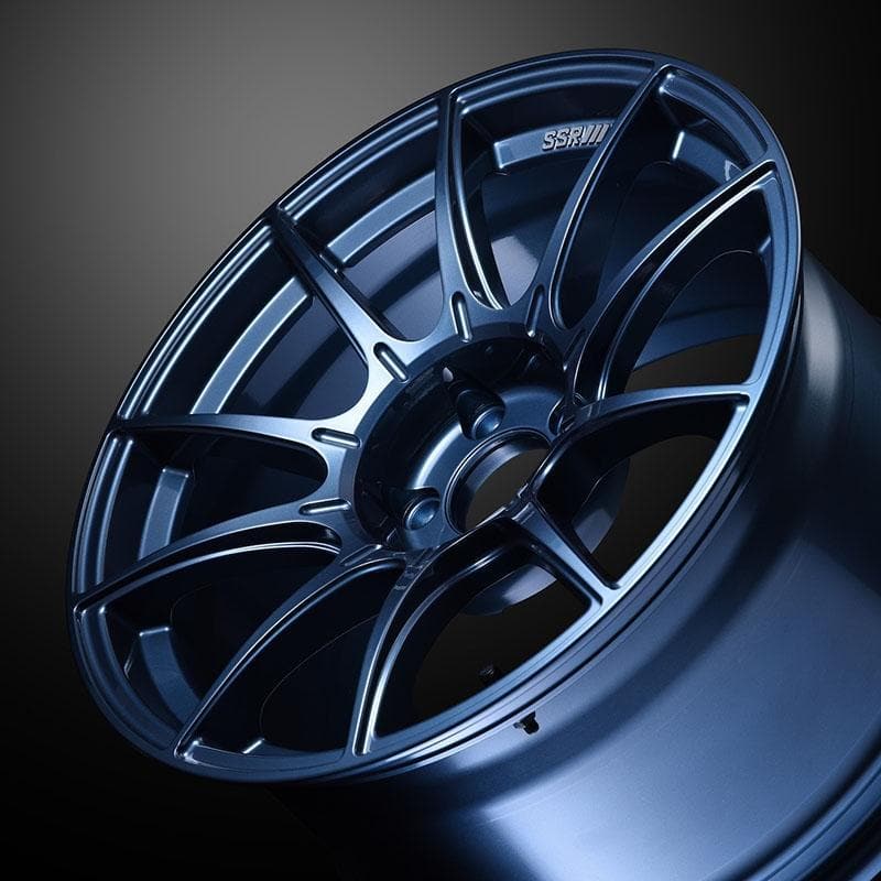 Rueda SSR GTX01 18x9.5 +40 5x114.3 - Azul Gunmetal