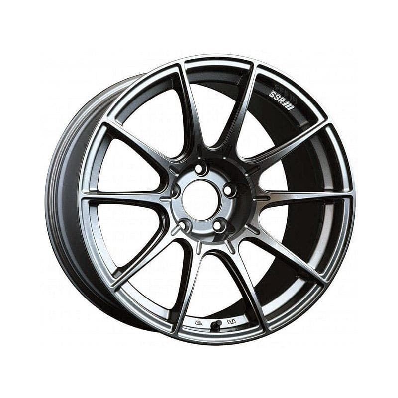 Rueda SSR GTX01 19x9.5 +38 5x120 - Plata oscuro