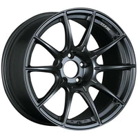 SSR GTX01 Wheel in 18x9.5" 5x114.3 +22 Offset in Flat Black for Evolution 8 9 X | G35 | 350z | 370z