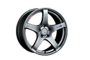 SSR GTV01 Rueda plateada brillante compensada de 18x8,5 5x114,3 40 mm