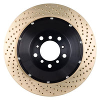 StopTech Front Big Brake Kit for the Honda CR-Z ZF1 ZF2 in Black with Zinc Coated Drilled Rotors