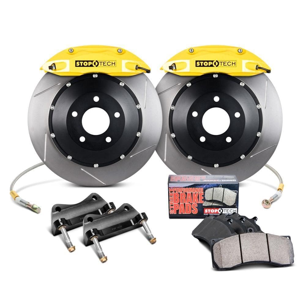 StopTech Big Brake Kit (Front Only - Yellow Calipers) - Honda CR-Z