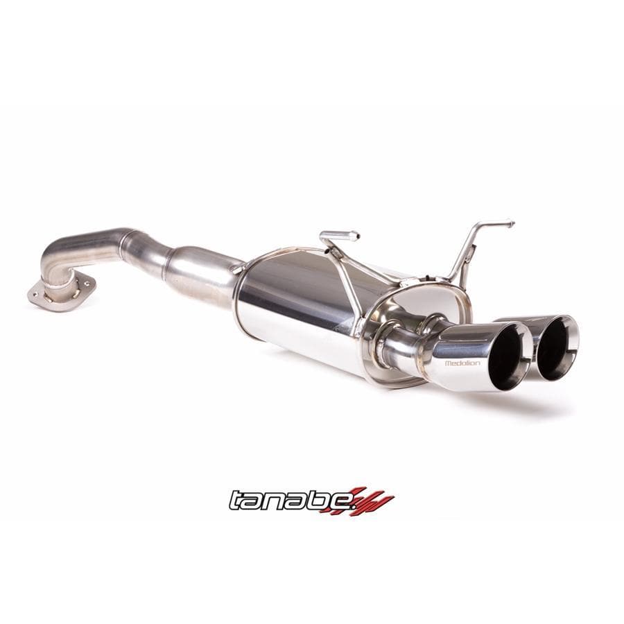 Tanabe Dual Medalion Touring Axle-Back Exhaust - 15+ Honda Fit GK5