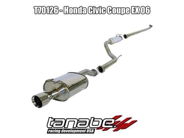 Tanabe Medalion Touring Civic Coupé Ex 06+ con respaldo de gato 60 mm