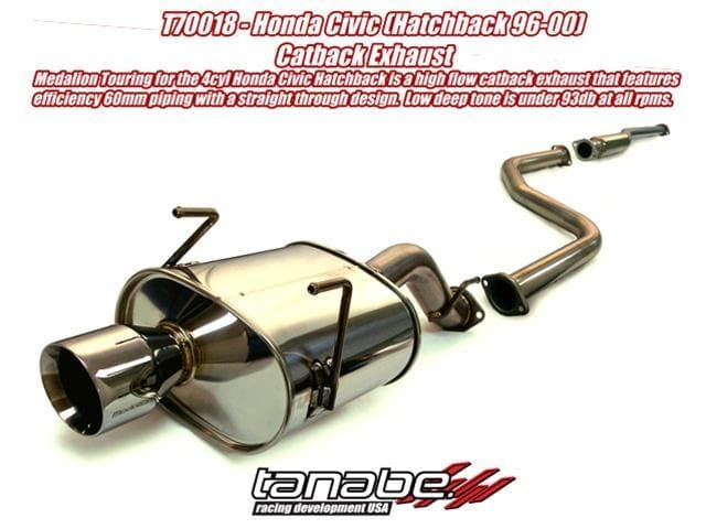 Tanabe Medalion Touring Civic Hatchback 96-00 60 mm