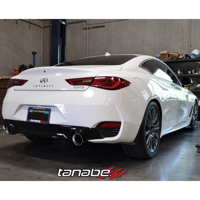 Tanabe Medallion Touring Axle-Back Exhaust - 2017+ Infiniti Q60 3.0T / Sport / Red Sport 400 RWD