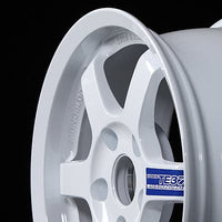 Rueda Volk Racing TE37 Gravel en 15x7" +35 5x100 Dash White