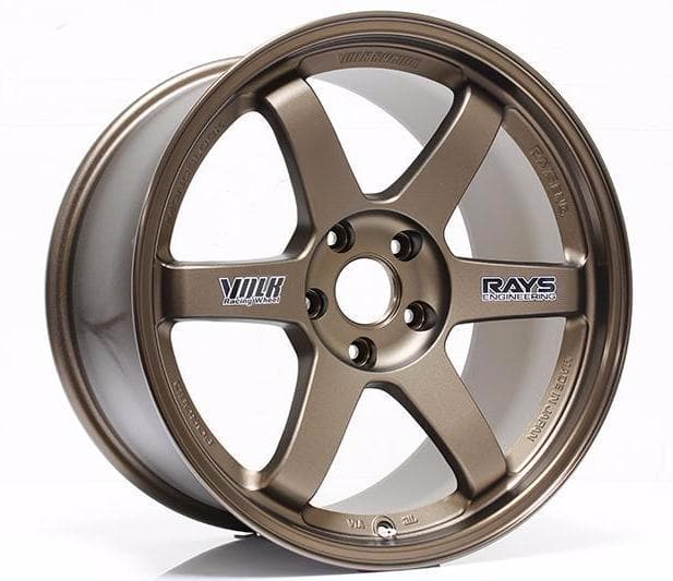 Rueda Volk Racing TE37 OG 18x9.5 +38 5x114.3 en bronce