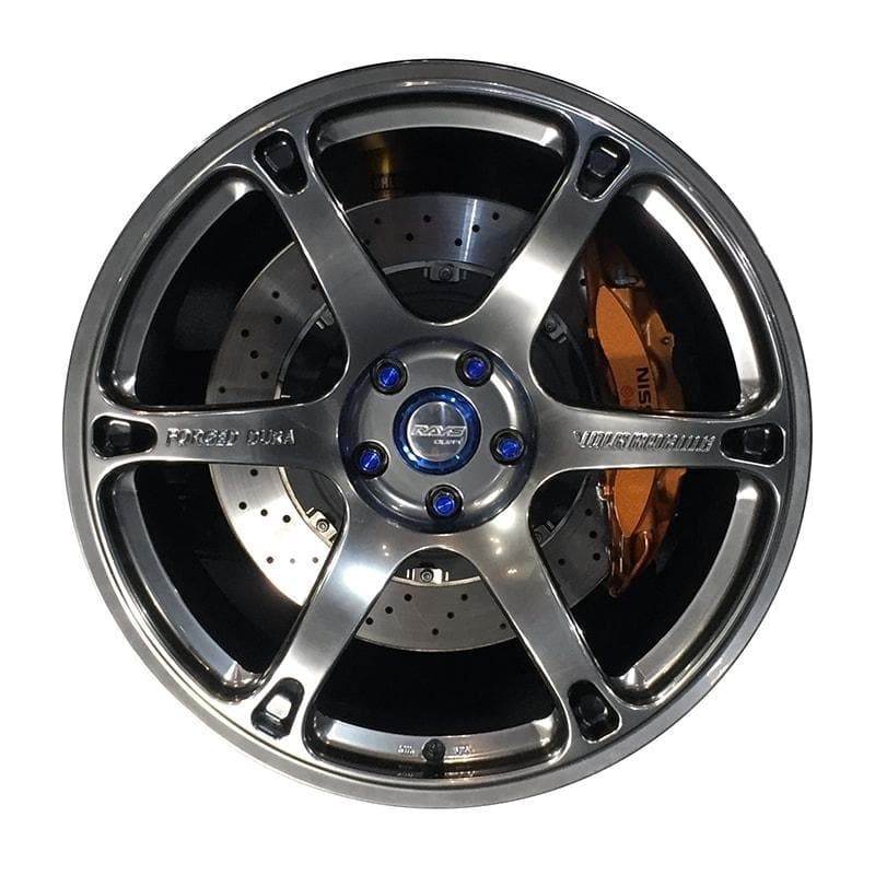 Volk Racing TE037 DURA - 20x11 +15 5x114.3 - Metal oscuro brillante