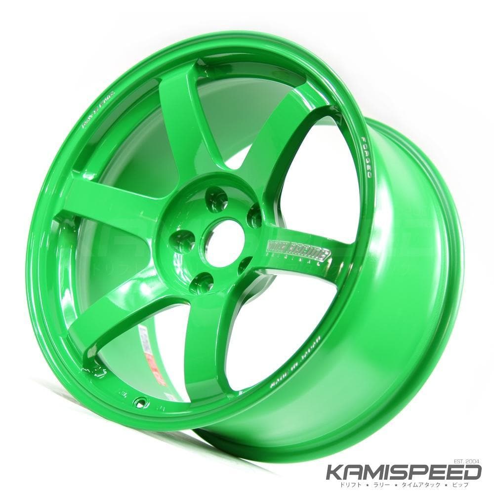 Volk Racing TE37 SAGA 18x9.5 +22 5x114.3 GT Verde (Takata Verde)