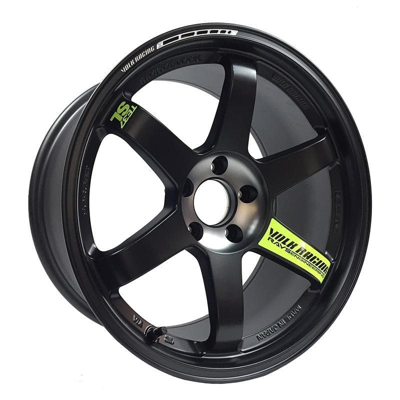 Volk Racing TE37 SL Black Edition II - 18x9.5 +21 5x114.3 - Llanta negra prensada REDOT