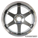 Volk Racing TE37SL 19x10.5 +12 5x114.3 Grafito prensado