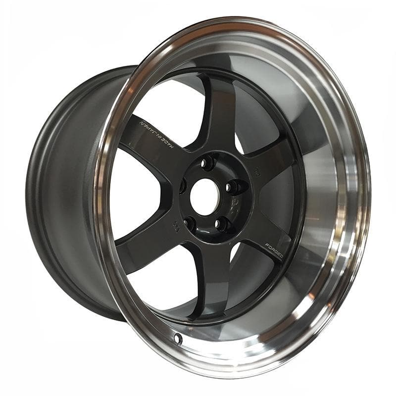 Volk Racing TE37V Mark-II 18x11 -7 5x114.3 - Llanta Gunmetal / DC