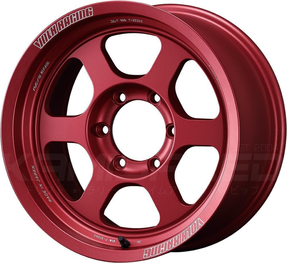 17x7.5" 5x127 +35 offset / Red