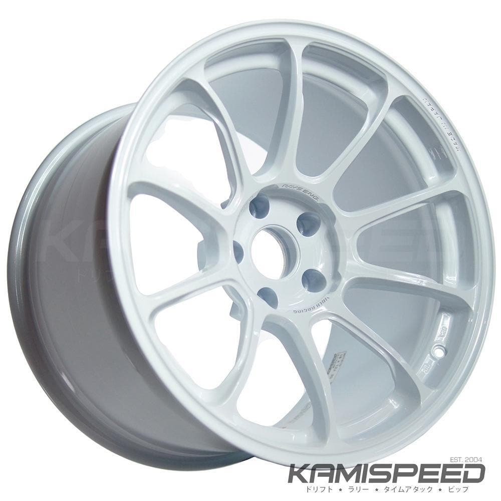 Rueda Volk Racing ZE40 18x10" +39 5x120 en tablero blanco