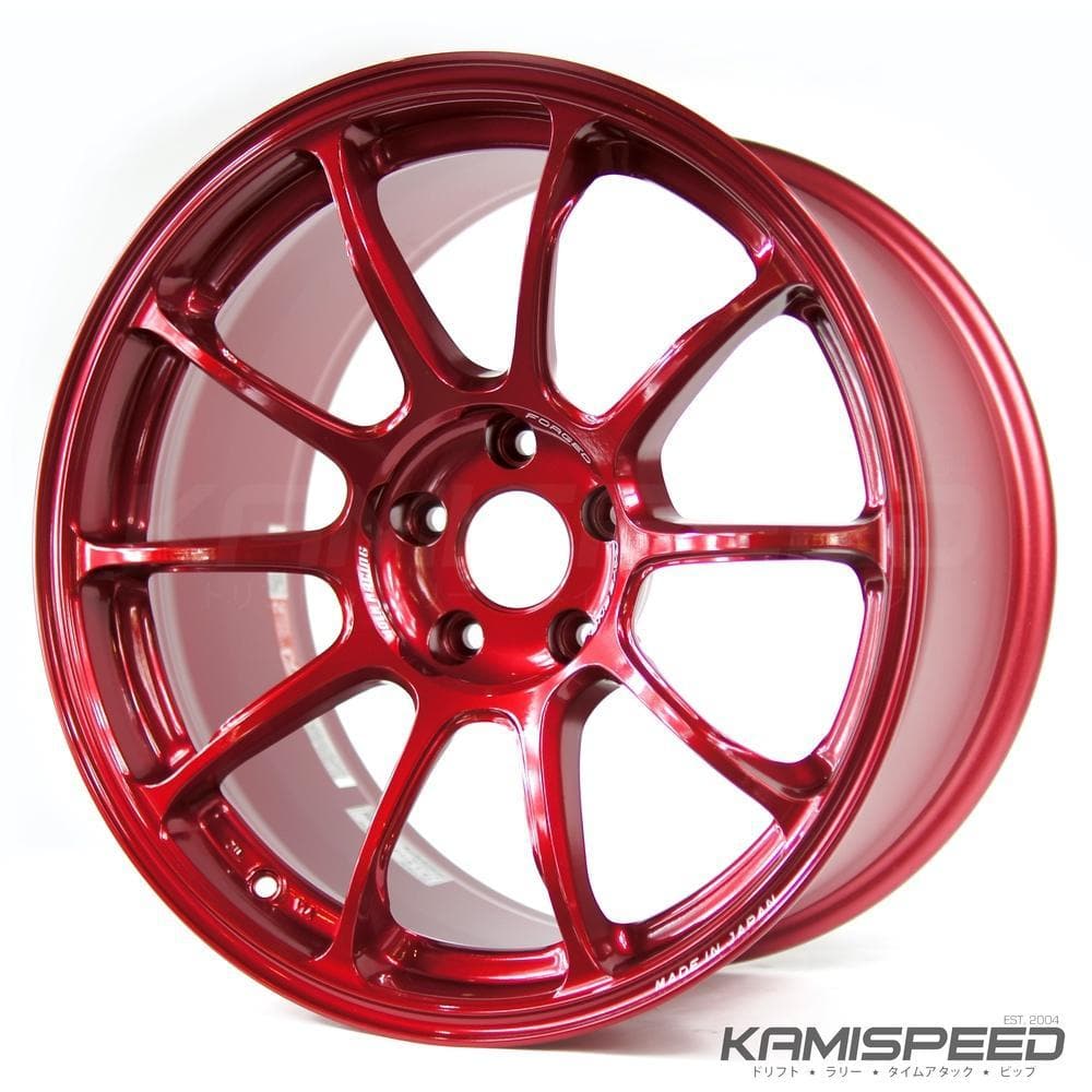 Volk Racing ZE40 18x9.5 +22 5x114.3 Hiper Rojo