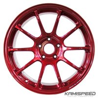 Volk Racing ZE40 18x9.5 +45 5x114.3 Hiper Rojo