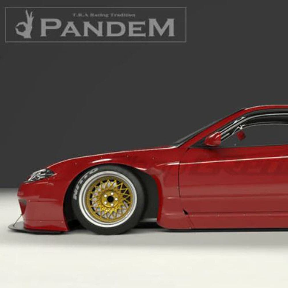 Pandem 99-02 Nissan Silvia S15 Rocket Bunny Front Lip