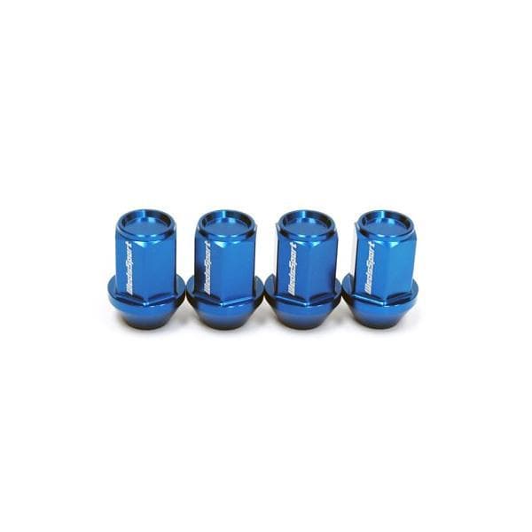 WedsSport Racing 4-Pack Blue Lug Nuts - 12x1.25