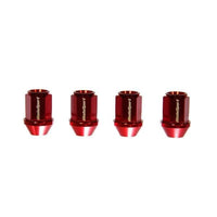 WedsSport Racing 4-Pack Red Lug Nuts 12x1.50