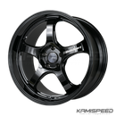 WedsSport RN-05M 19x10 +40 5x112 Negro Brillo