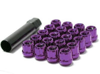 Wheel Mate Muteki Open End Lug Nuts - Purple 12x1.50