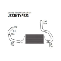 GReddy 91-00 Toyota Supra JDM Model Trust Intercooler T-23F S14/S15